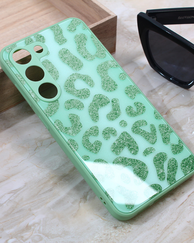 Torbica Shiny glass za Samsung S911B Galaxy S23 svetlo zelena