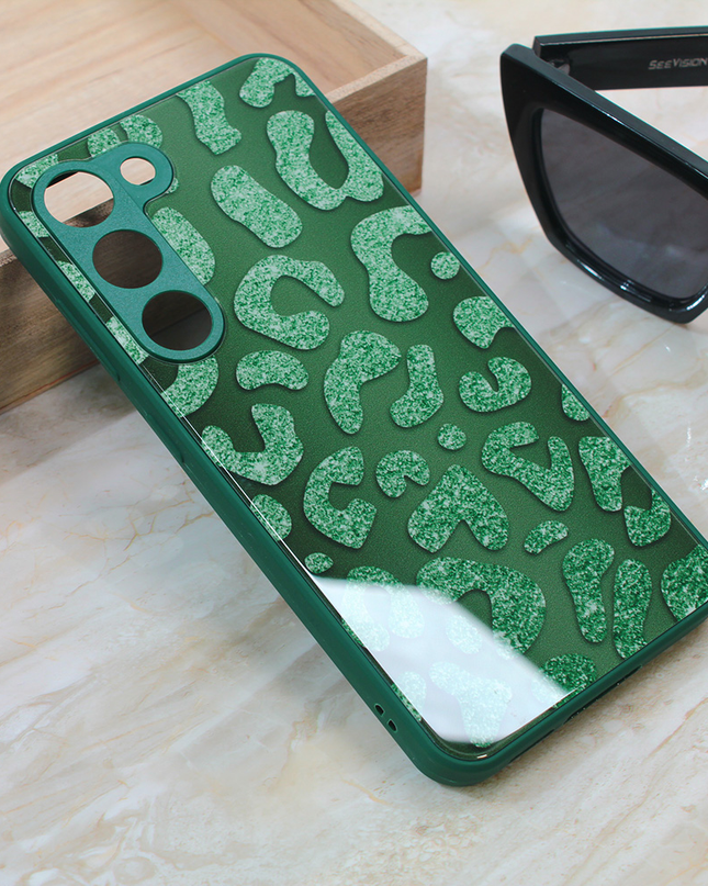 Torbica Shiny glass za Samsung S911B Galaxy S23 zelena