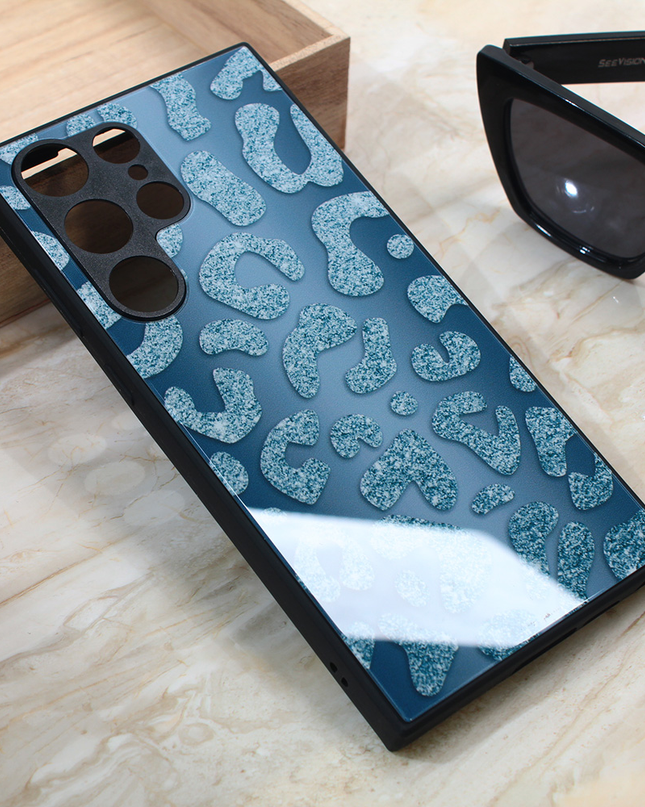 Torbica Shiny glass za Samsung S918B Galaxy S23 Ultra plava