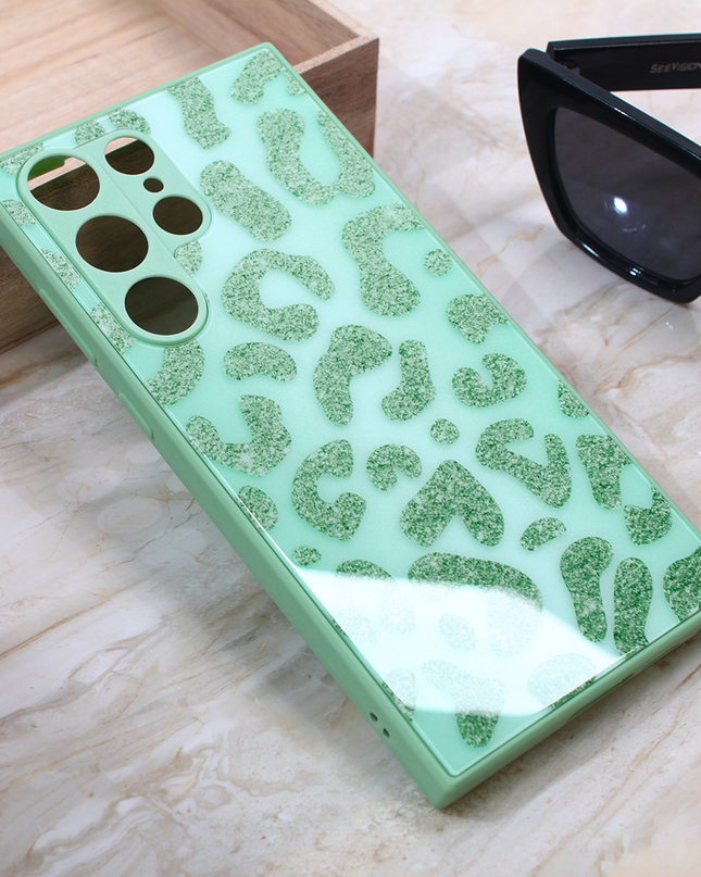 Torbica Shiny glass za Samsung S918B Galaxy S23 Ultra svetlo zelena