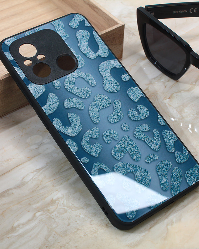 Torbica Shiny glass za Xiaomi Redmi 12C plava