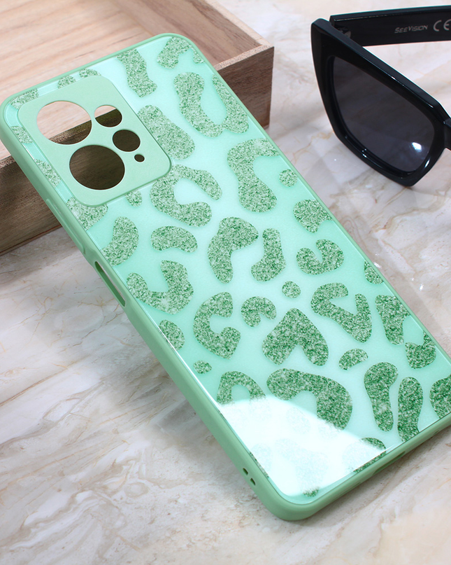 Torbica Shiny glass za Xiaomi Redmi Note 12 4G (EU) svetlo zelena