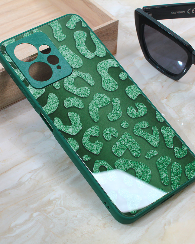 Torbica Shiny glass za Xiaomi Redmi Note 12 4G (EU) zelena