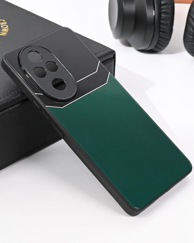 Torbica Shockproof glass za Honor 200 zelena