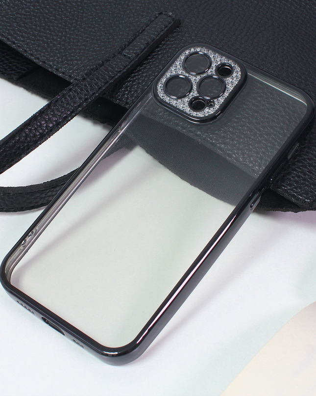 Torbica Silikon Camera Diamond iPhone 12 Pro 6.1