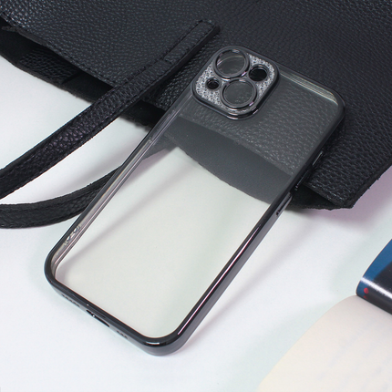 Torbica Silikon Camera Diamond iPhone 14 Plus 6.7
