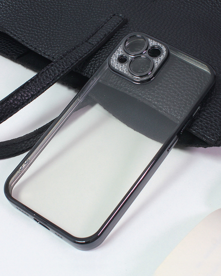 Torbica Silikon Camera Diamond iPhone 14 Plus 6.7