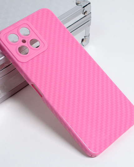 Torbica Silikon Line za Honor X8 roze
