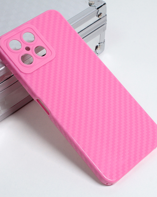 Torbica Silikon Line za Honor X8 roze