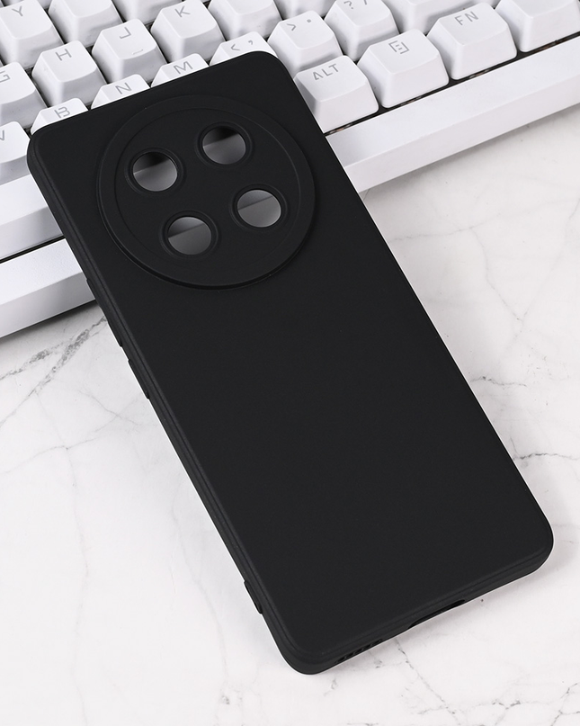 Torbica Silikon Pro Camera za Honor Magic 7 Lite crna