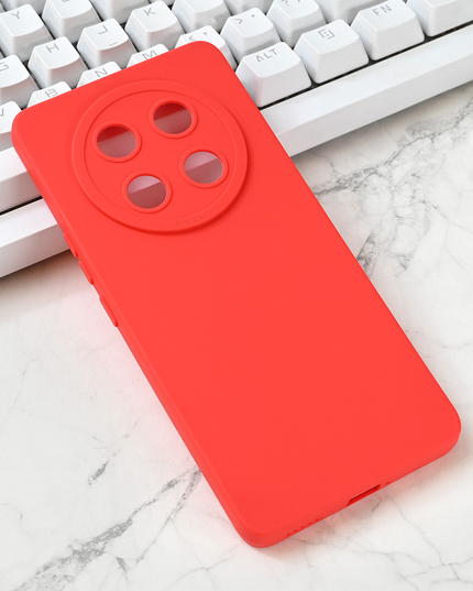 Torbica Silikon Pro Camera za Honor Magic 7 Lite crvena