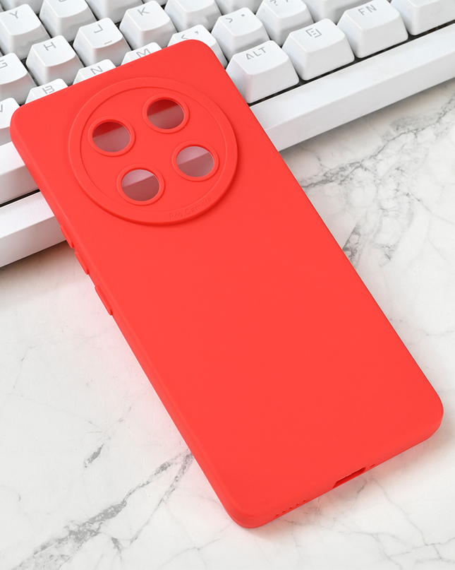 Torbica Silikon Pro Camera za Honor Magic 7 Lite crvena