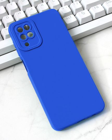 Torbica Silikon Pro Camera za Samsung A125F Galaxy A12 plava