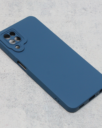 Torbica Silikon Pro Camera za Samsung A125F Galaxy A12 tamno plava