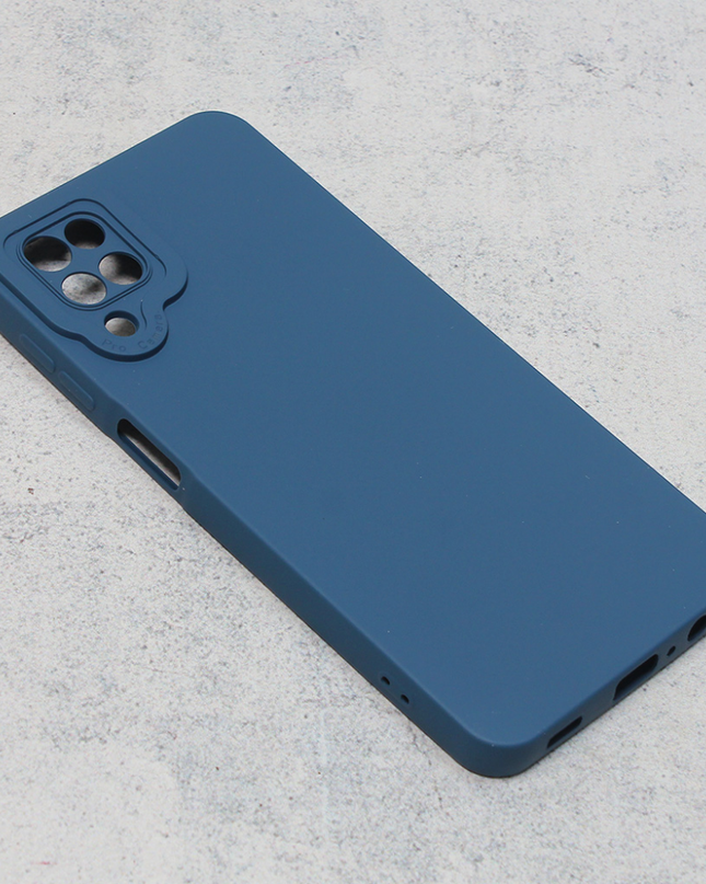 Torbica Silikon Pro Camera za Samsung A125F Galaxy A12 tamno plava