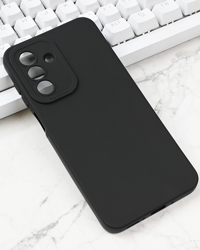 Torbica Silikon Pro Camera za Samsung A266B Galaxy A26 5G crna