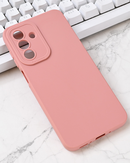 Torbica Silikon Pro Camera za Samsung A266B Galaxy A26 5G roze