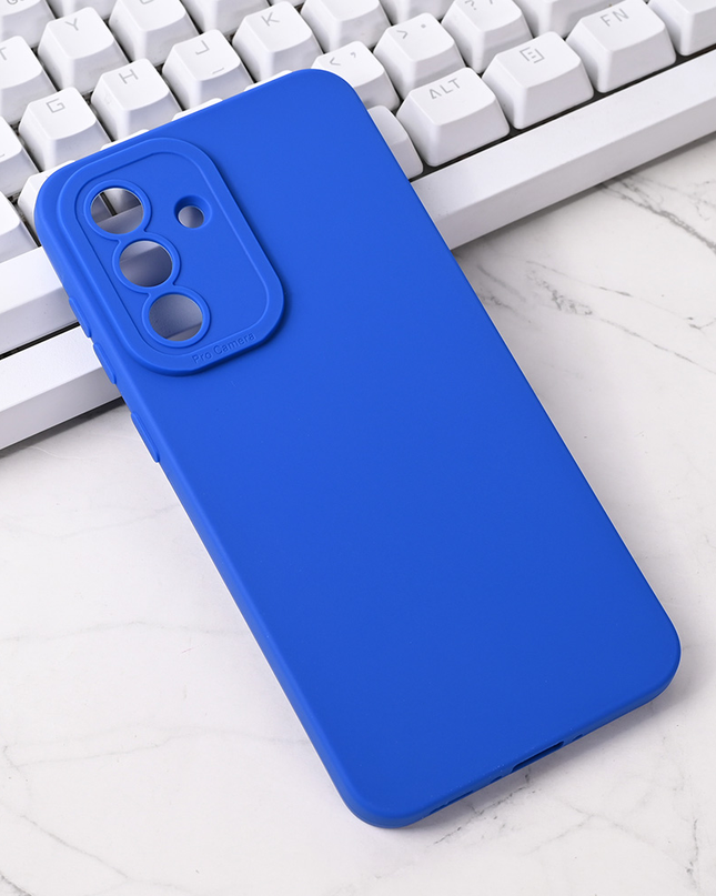 Torbica Silikon Pro Camera za Samsung A366B Galaxy A36 5G tamno plava