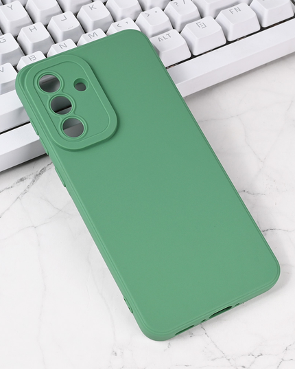 Torbica Silikon Pro Camera za Samsung A566B Galaxy A56 5G zelena