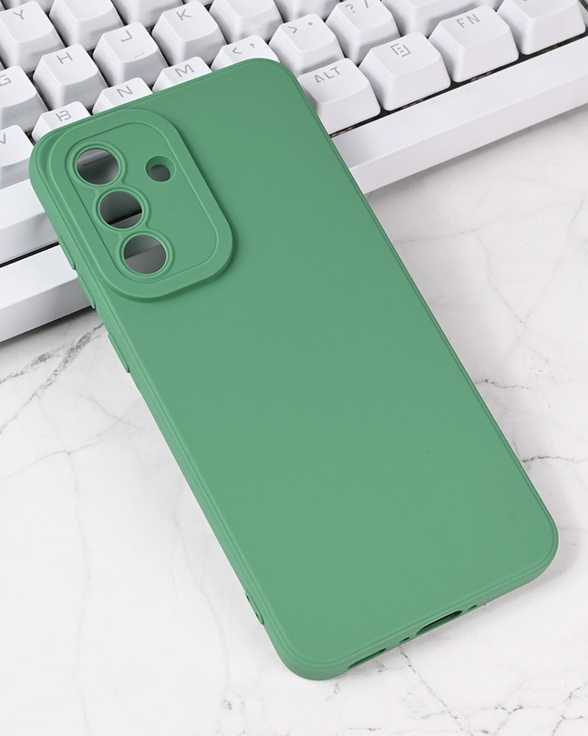 Torbica Silikon Pro Camera za Samsung A566B Galaxy A56 5G zelena