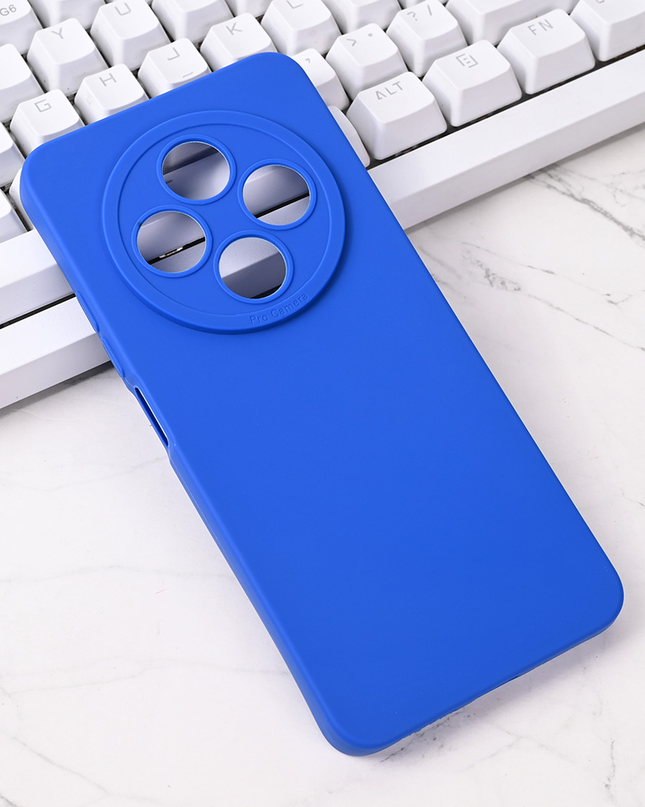Torbica Silikon Pro Camera za Xiaomi Redmi 14C/Redmi A4 tamno plava