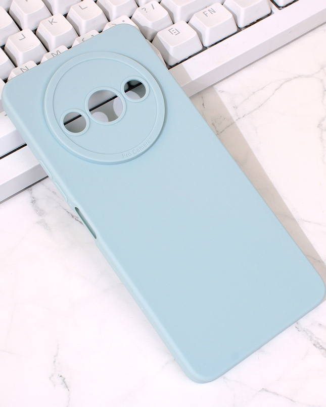 Torbica Silikon Pro Camera za Xiaomi Redmi A3 svetlo plava