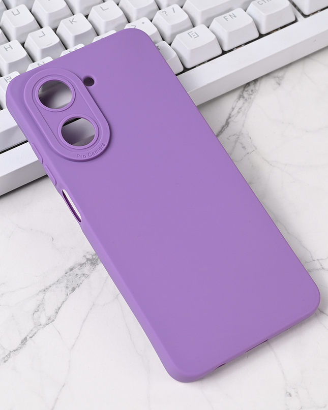 Torbica Silikon Pro Camera za Xiaomi Redmi A5 EU 173mm ljubicasta