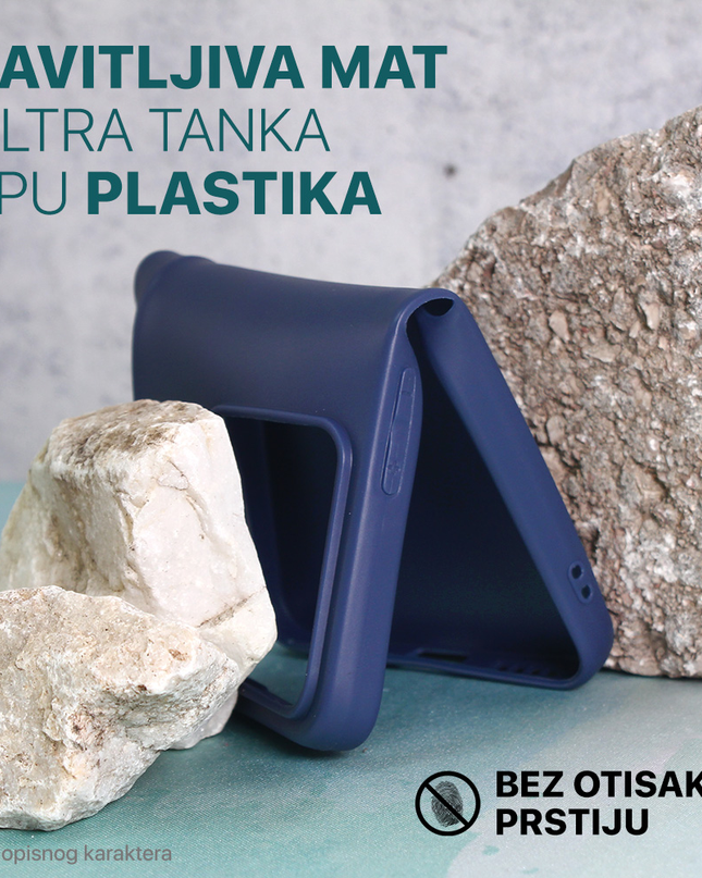Maska silikonska Arctic za Realme C33 crna