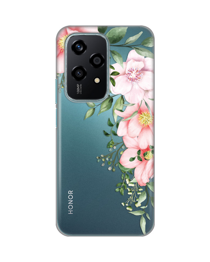 Torbica Silikonska Print Skin za Honor 200 Lite Gentle Rose Pattern