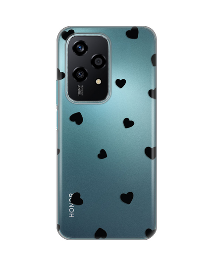 Torbica Silikonska Print Skin za Honor 200 Lite Hearts