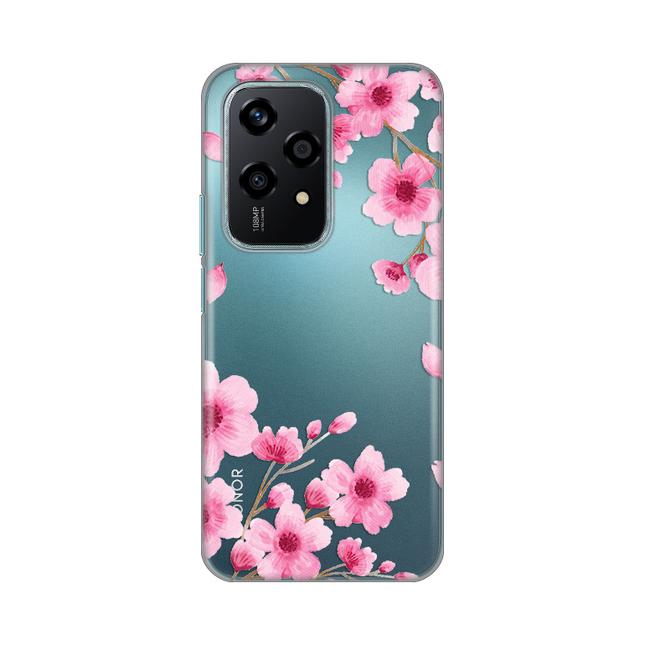 Torbica Silikonska Print Skin za Honor 200 Lite Rose Flowers