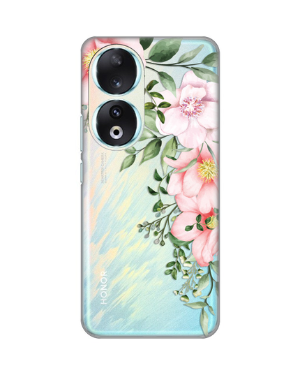 Torbica Silikonska Print Skin za Honor 90 Gentle Rose Pattern