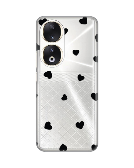Torbica Silikonska Print Skin za Honor 90 Hearts