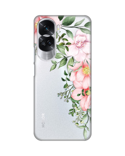 Torbica Silikonska Print Skin za Honor 90 Lite Gentle Rose Pattern