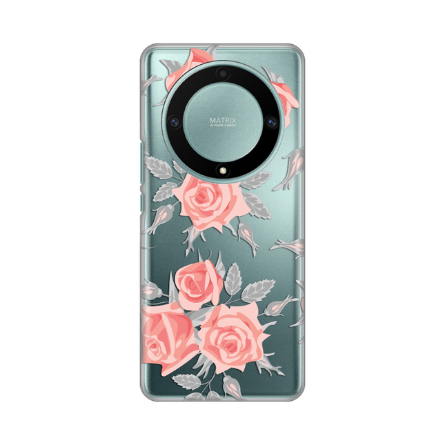 Torbica Silikonska Print Skin za Honor Magic 5 Lite Elegant Roses