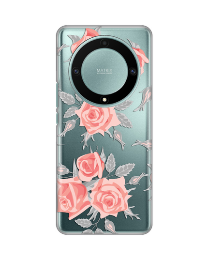 Torbica Silikonska Print Skin za Honor Magic 5 Lite Elegant Roses