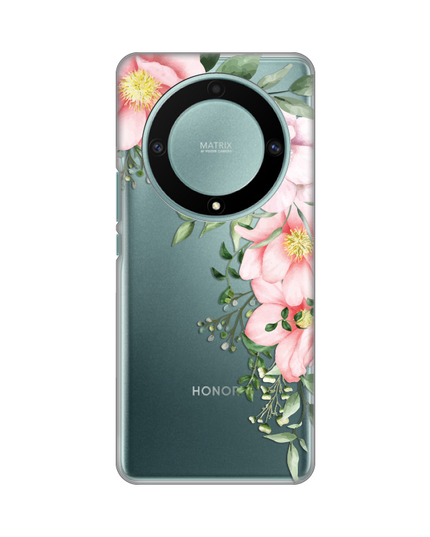 Torbica Silikonska Print Skin za Honor Magic 5 Lite Gentle Rose Pattern