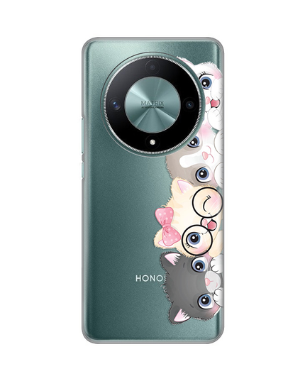 Torbica Silikonska Print Skin za Honor Magic 6 Lite Cats