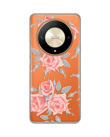 Torbica Silikonska Print Skin za Honor Magic 6 Lite Elegant Roses