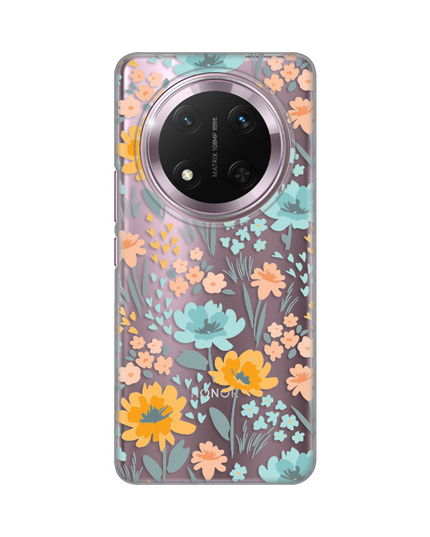 Torbica Silikonska Print Skin za Honor Magic 7 Lite Lovely Flowers