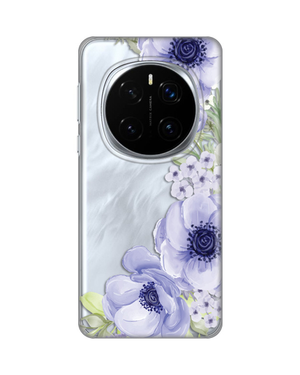 Torbica Silikonska Print Skin za Honor Magic 7 Pro Blue Roses