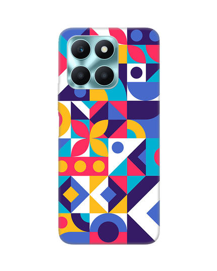 Torbica Silikonska Print Skin za Honor X6a Colorful Mosaic