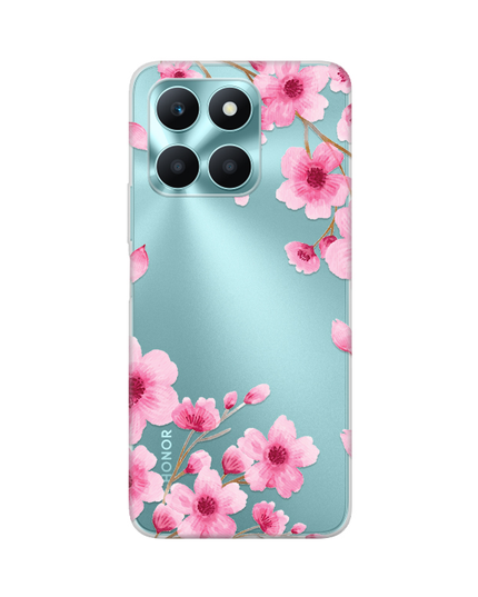 Torbica Silikonska Print Skin za Honor X6a Rose Flowers
