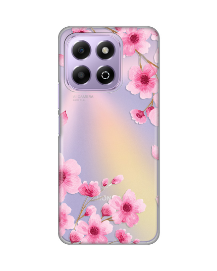 Torbica Silikonska Print Skin za Honor X6b Rose Flowers