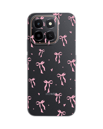 Maska Silikonska Print Skin za Honor X6c Cute Bow