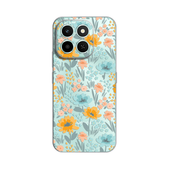 Maska Silikonska Print Skin za Honor X6c Lovely Flowers