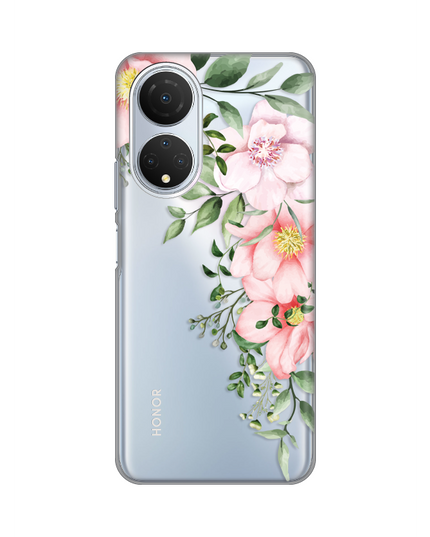 Torbica Silikonska Print Skin za Honor X7 Gentle Rose Pattern