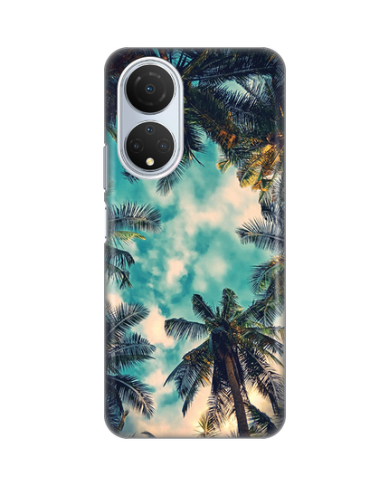 Torbica Silikonska Print Skin za Honor X7 Palm tree