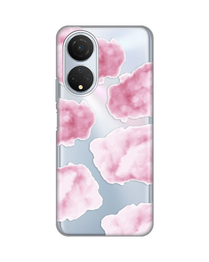 Torbica Silikonska Print Skin za Honor X7 Pink Clouds