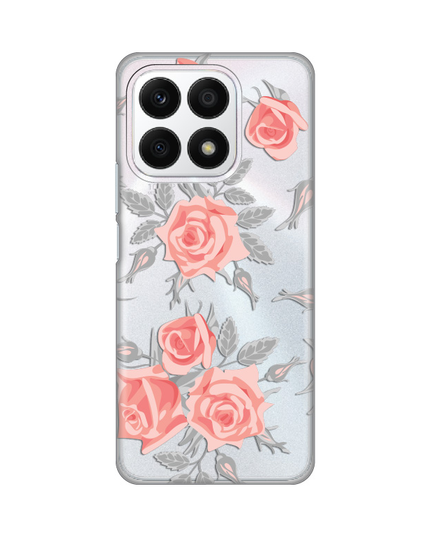 Torbica Silikonska Print Skin za Honor X8a Elegant Roses